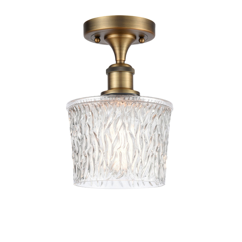 Innovations Lighting Niagra 1 Light Semi-Flush Mount Part Of The Ballston Collection 516-1C-BB-G402