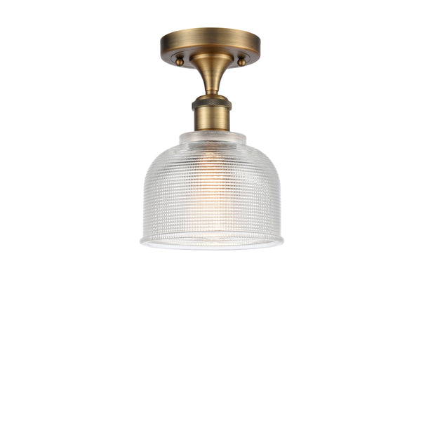 Innovations Lighting Dayton 1 Light Semi-Flush Mount Part Of The Ballston Collection 516-1C-BB-G412