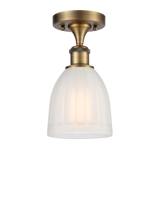 Innovations Lighting Brookfield 1 Light Semi-Flush Mount Part Of The Ballston Collection 516-1C-BB-G441-LED