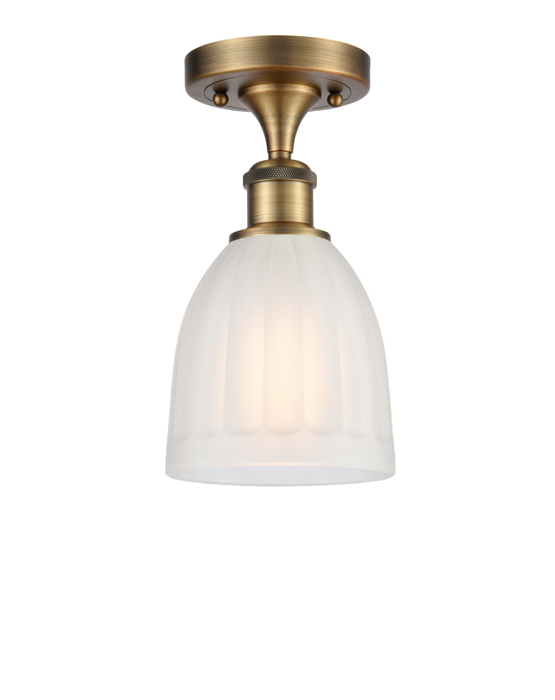 Innovations Lighting Brookfield 1 Light Semi-Flush Mount Part Of The Ballston Collection 516-1C-BB-G441-LED