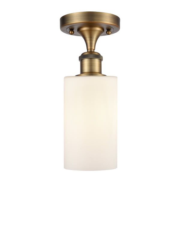 Innovations Lighting Clymer 1 Light Semi-Flush Mount Part Of The Ballston Collection 516-1C-BB-G801-LED
