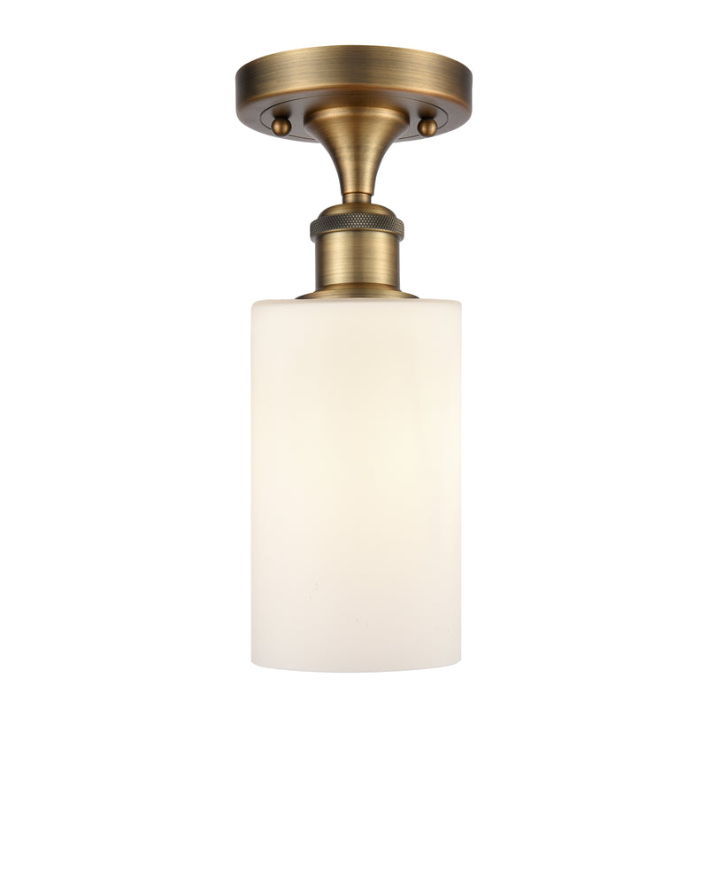 Innovations Lighting Clymer 1 Light Semi-Flush Mount Part Of The Ballston Collection 516-1C-BB-G801-LED