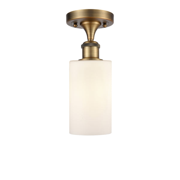 Innovations Lighting Clymer 1 Light Semi-Flush Mount Part Of The Ballston Collection 516-1C-BB-G801