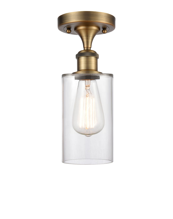 Innovations Lighting Clymer 1 Light Semi-Flush Mount Part Of The Ballston Collection 516-1C-BB-G802-LED