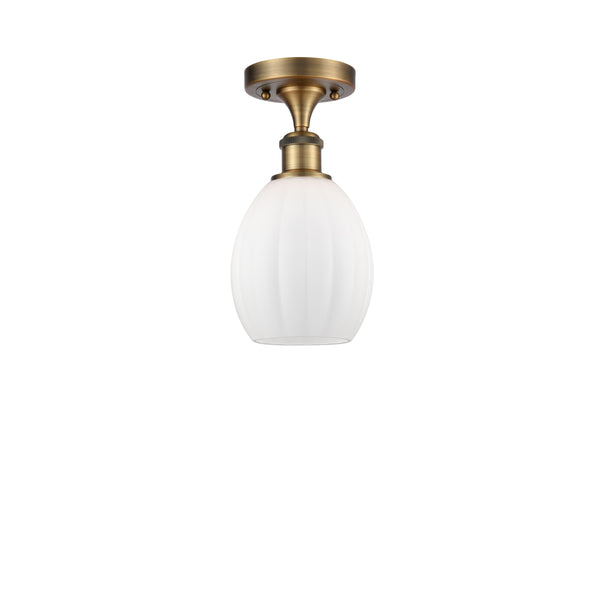 Innovations Lighting Eaton 1 Light Semi-Flush Mount Part Of The Ballston Collection 516-1C-BB-G81