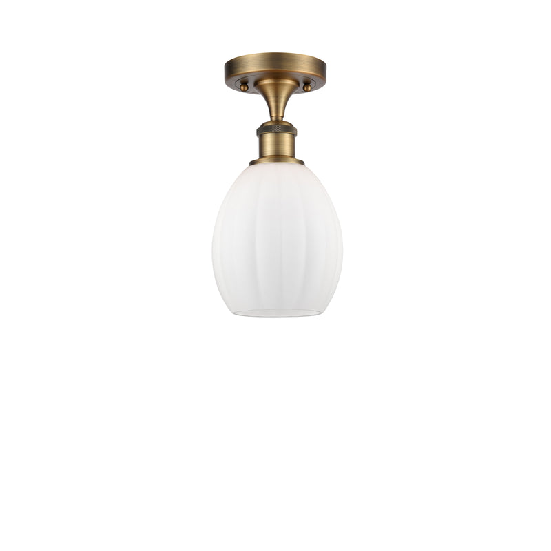 Innovations Lighting Eaton 1 Light Semi-Flush Mount Part Of The Ballston Collection 516-1C-BB-G81