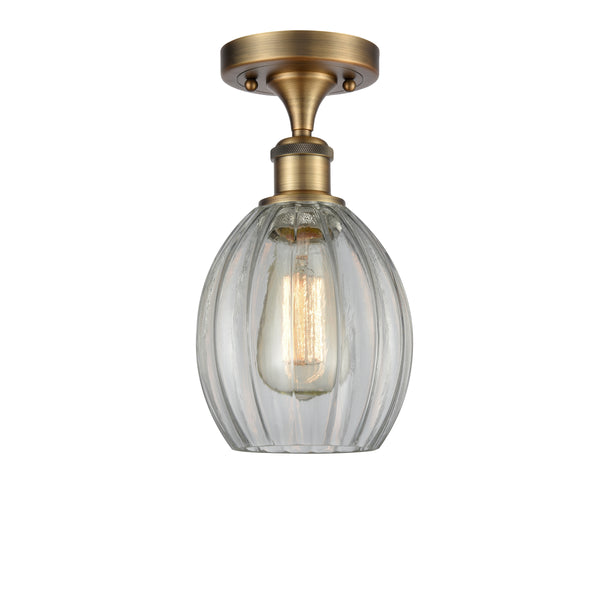 Innovations Lighting Eaton 1 Light Semi-Flush Mount Part Of The Ballston Collection 516-1C-BB-G82