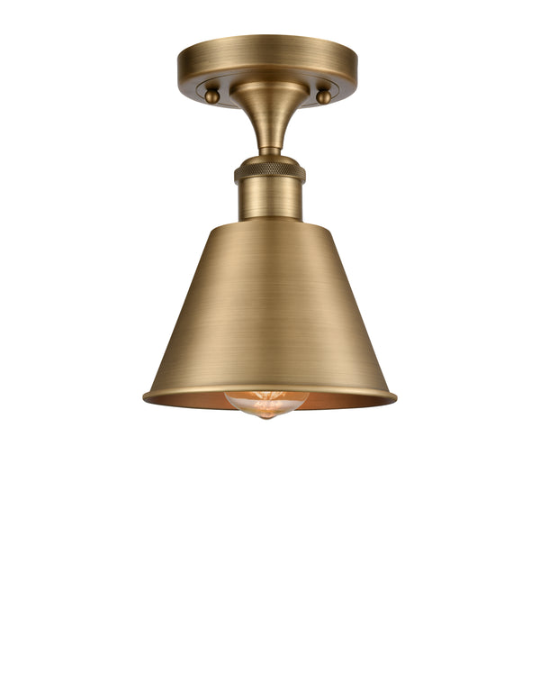 Innovations Lighting Smithfield 1 Light Semi-Flush Mount Part Of The Ballston Collection 516-1C-BB-M8