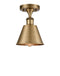 Innovations Lighting Smithfield 1 Light Semi-Flush Mount Part Of The Ballston Collection 516-1C-BB-M8-LED