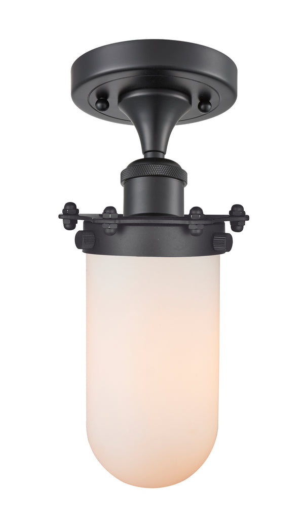 Innovations Lighting Kingsbury 1 Light Flush Mount Part Of The Austere Collection 516-1C-BK-CE231-W-LED