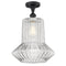 Innovations Lighting Springwater 1 Light Semi-Flush Mount Part Of The Ballston Collection 516-1C-BK-G212