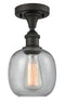 Innovations Lighting Belfast 1 Light Semi-Flush Mount Part Of The Ballston Collection 516-1C-OB-G104-LED