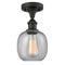 Innovations Lighting Belfast 1 Light Semi-Flush Mount Part Of The Ballston Collection 516-1C-OB-G104