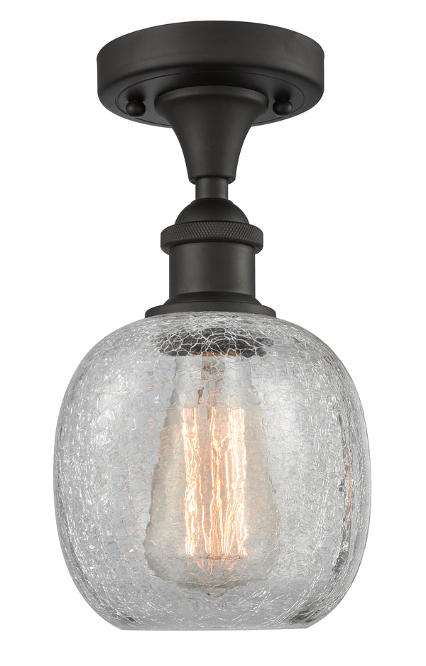 Innovations Lighting Belfast 1 Light Semi-Flush Mount Part Of The Ballston Collection 516-1C-OB-G105-LED