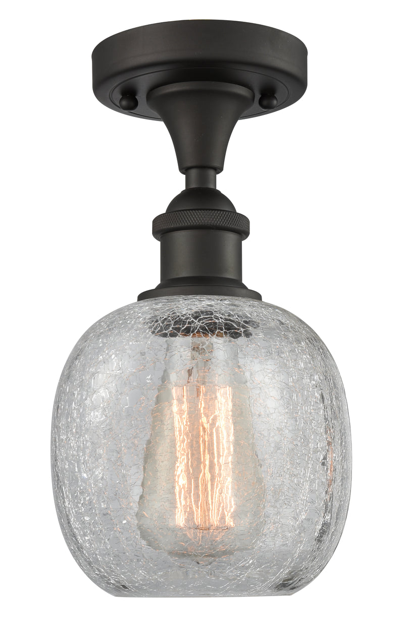 Innovations Lighting Belfast 1 Light Semi-Flush Mount Part Of The Ballston Collection 516-1C-OB-G105-LED