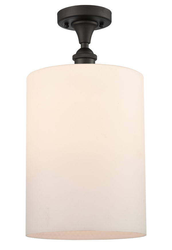 Innovations Lighting Large Cobbleskill 1 Light Semi-Flush Mount Part Of The Ballston Collection 516-1C-OB-G111-L