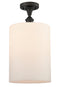 Innovations Lighting Large Cobbleskill 1 Light Semi-Flush Mount Part Of The Ballston Collection 516-1C-OB-G111-L