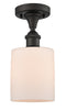 Innovations Lighting Cobbleskill 1 Light Semi-Flush Mount Part Of The Ballston Collection 516-1C-OB-G111-LED