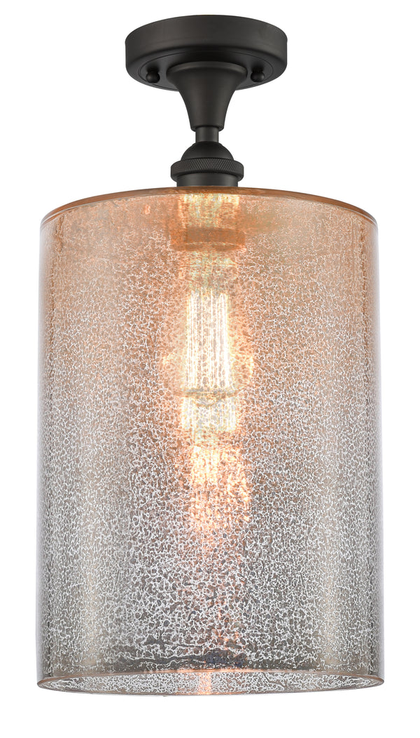 Innovations Lighting Large Cobbleskill 1 Light Semi-Flush Mount Part Of The Ballston Collection 516-1C-OB-G116-L-LED