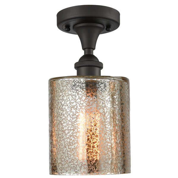 Innovations Lighting Cobbleskill 1 Light Semi-Flush Mount Part Of The Ballston Collection 516-1C-OB-G116