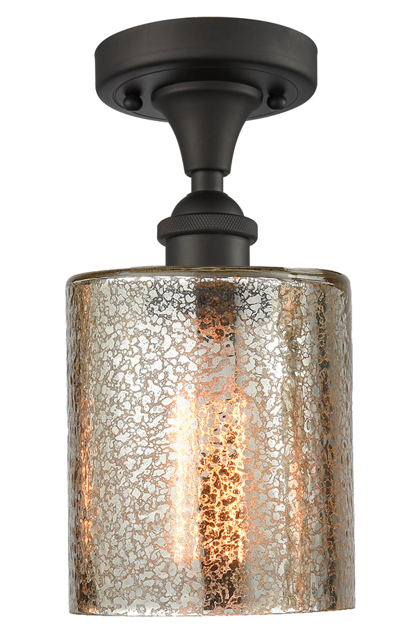 Innovations Lighting Cobbleskill 1 Light Semi-Flush Mount Part Of The Ballston Collection 516-1C-OB-G116-LED