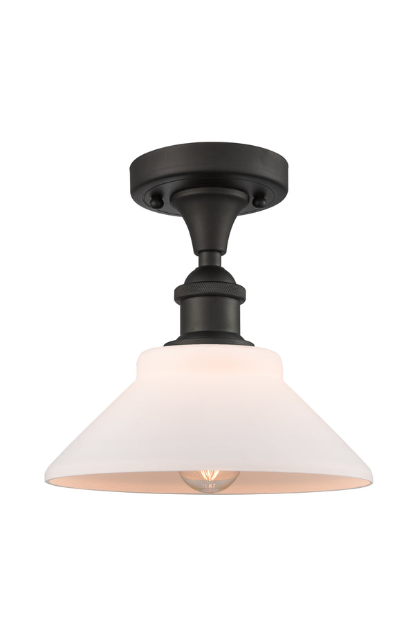 Innovations Lighting Orwell 1 Light Semi-Flush Mount Part Of The Ballston Collection 516-1C-OB-G131-LED