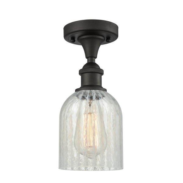 Innovations Lighting Caledonia 1 Light Semi-Flush Mount Part Of The Ballston Collection 516-1C-OB-G2511