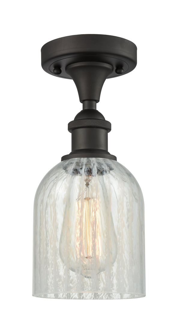 Innovations Lighting Caledonia 1 Light Semi-Flush Mount Part Of The Ballston Collection 516-1C-OB-G2511-LED