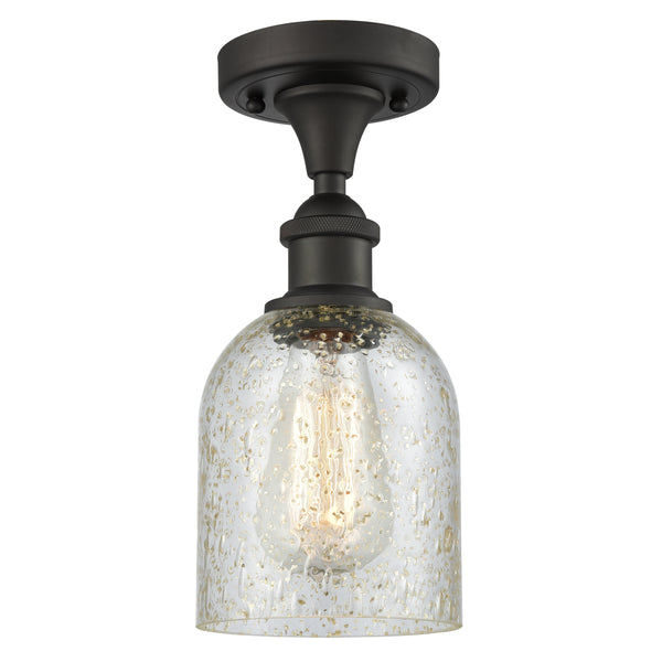 Innovations Lighting Caledonia 1 Light Semi-Flush Mount Part Of The Ballston Collection 516-1C-OB-G259