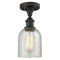 Innovations Lighting Caledonia 1 Light Semi-Flush Mount Part Of The Ballston Collection 516-1C-OB-G259