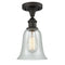 Innovations Lighting Hanover 1 Light Semi-Flush Mount Part Of The Ballston Collection 516-1C-OB-G2812