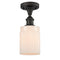 Innovations Lighting Hadley 1 Light Semi-Flush Mount Part Of The Ballston Collection 516-1C-OB-G341