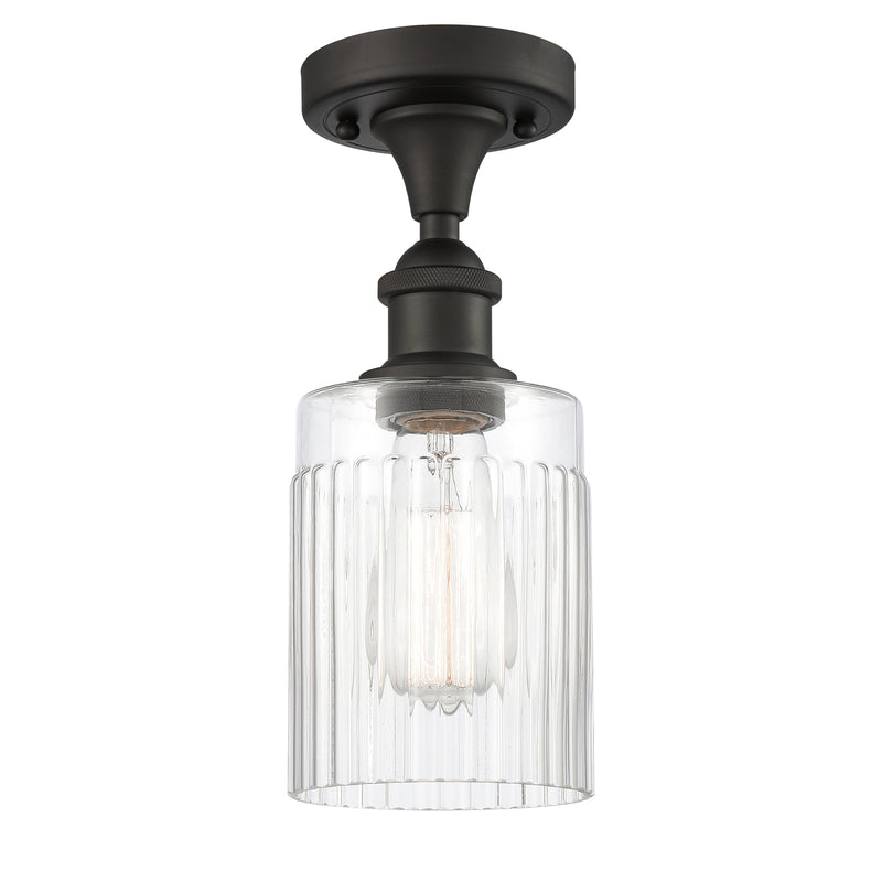 Innovations Lighting Hadley 1 Light Semi-Flush Mount Part Of The Ballston Collection 516-1C-OB-G342
