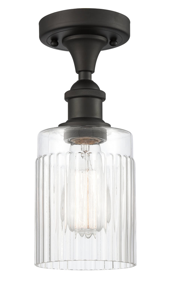 Innovations Lighting Hadley 1 Light Semi-Flush Mount Part Of The Ballston Collection 516-1C-OB-G342-LED