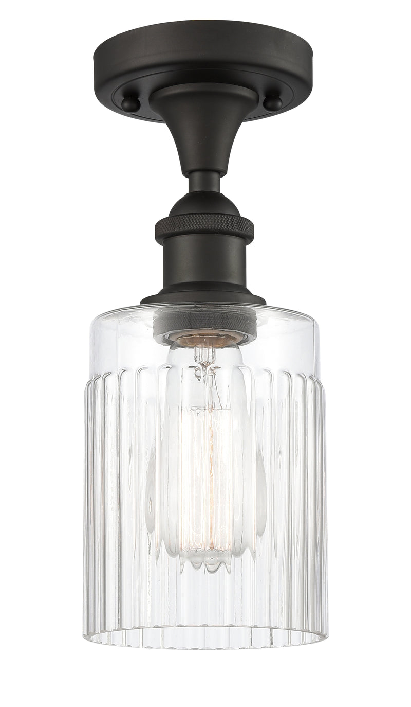 Innovations Lighting Hadley 1 Light Semi-Flush Mount Part Of The Ballston Collection 516-1C-OB-G342-LED