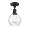 Innovations Lighting Small Waverly 1 Light Semi-Flush Mount Part Of The Ballston Collection 516-1C-OB-G362