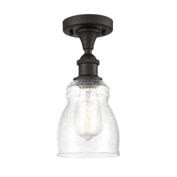 Innovations Lighting Ellery 1 Light Semi-Flush Mount Part Of The Ballston Collection 516-1C-OB-G394