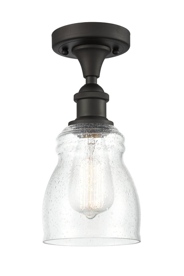 Innovations Lighting Ellery 1 Light Semi-Flush Mount Part Of The Ballston Collection 516-1C-OB-G394-LED