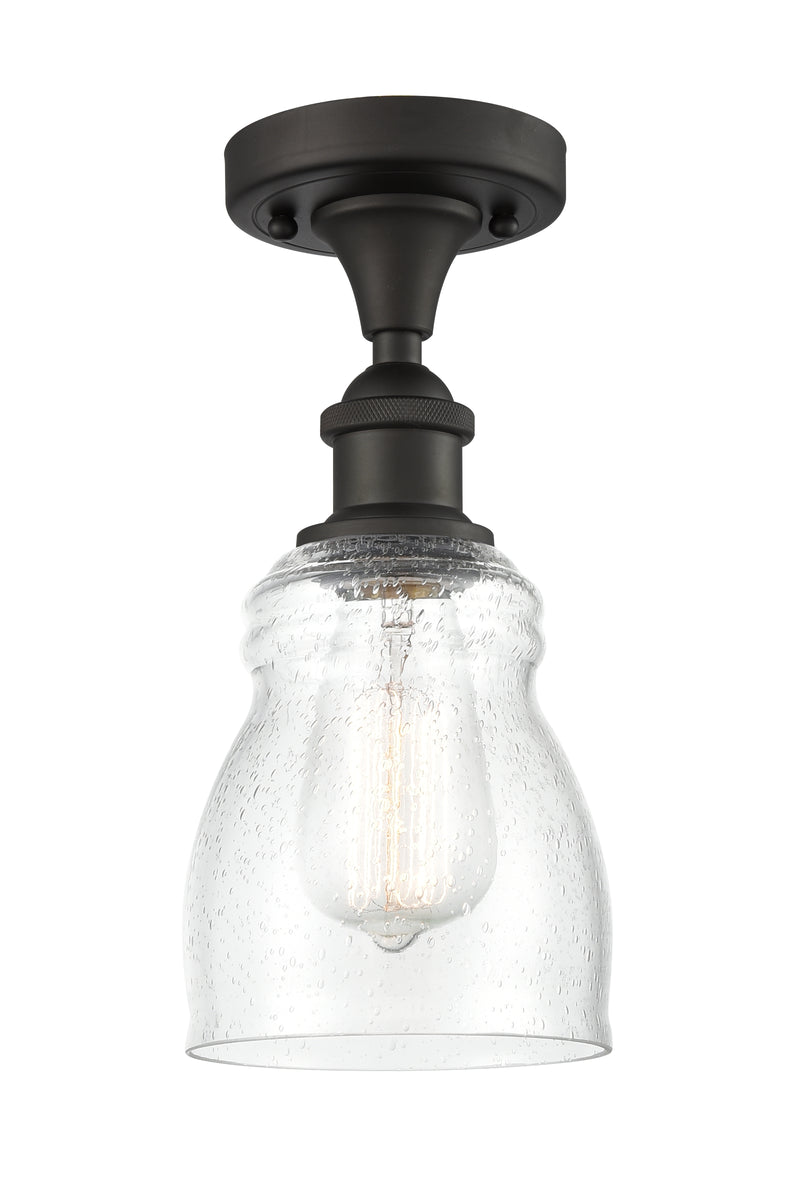 Innovations Lighting Ellery 1 Light Semi-Flush Mount Part Of The Ballston Collection 516-1C-OB-G394-LED