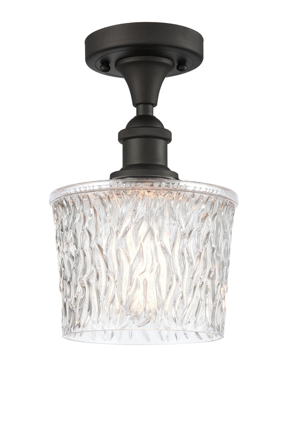 Innovations Lighting Niagra 1 Light Semi-Flush Mount Part Of The Ballston Collection 516-1C-OB-G402-LED