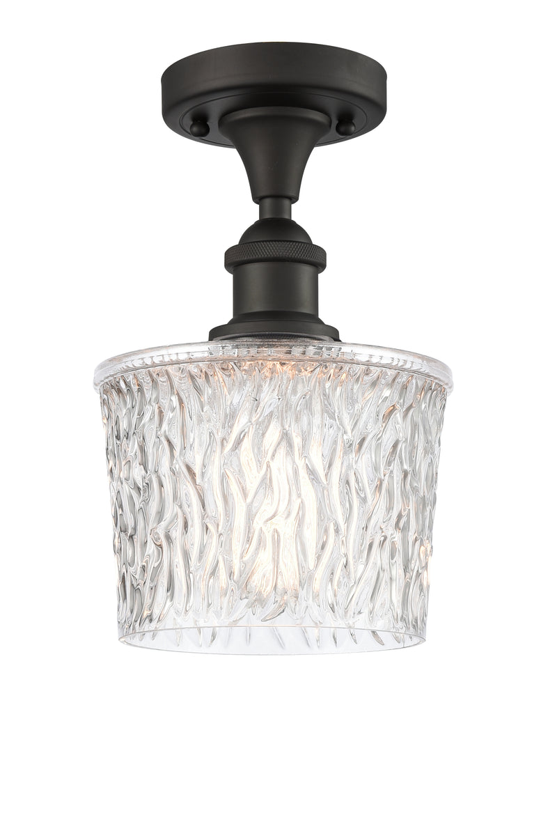 Innovations Lighting Niagra 1 Light Semi-Flush Mount Part Of The Ballston Collection 516-1C-OB-G402-LED