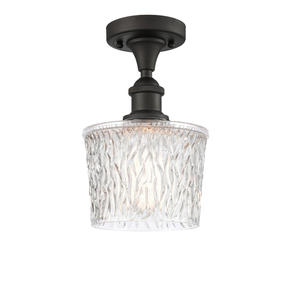 Innovations Lighting Niagra 1 Light Semi-Flush Mount Part Of The Ballston Collection 516-1C-OB-G402