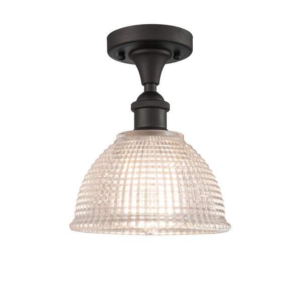 Innovations Lighting Arietta 1 Light Semi-Flush Mount Part Of The Ballston Collection 516-1C-OB-G422