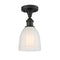 Innovations Lighting Brookfield 1 Light Semi-Flush Mount Part Of The Ballston Collection 516-1C-OB-G441