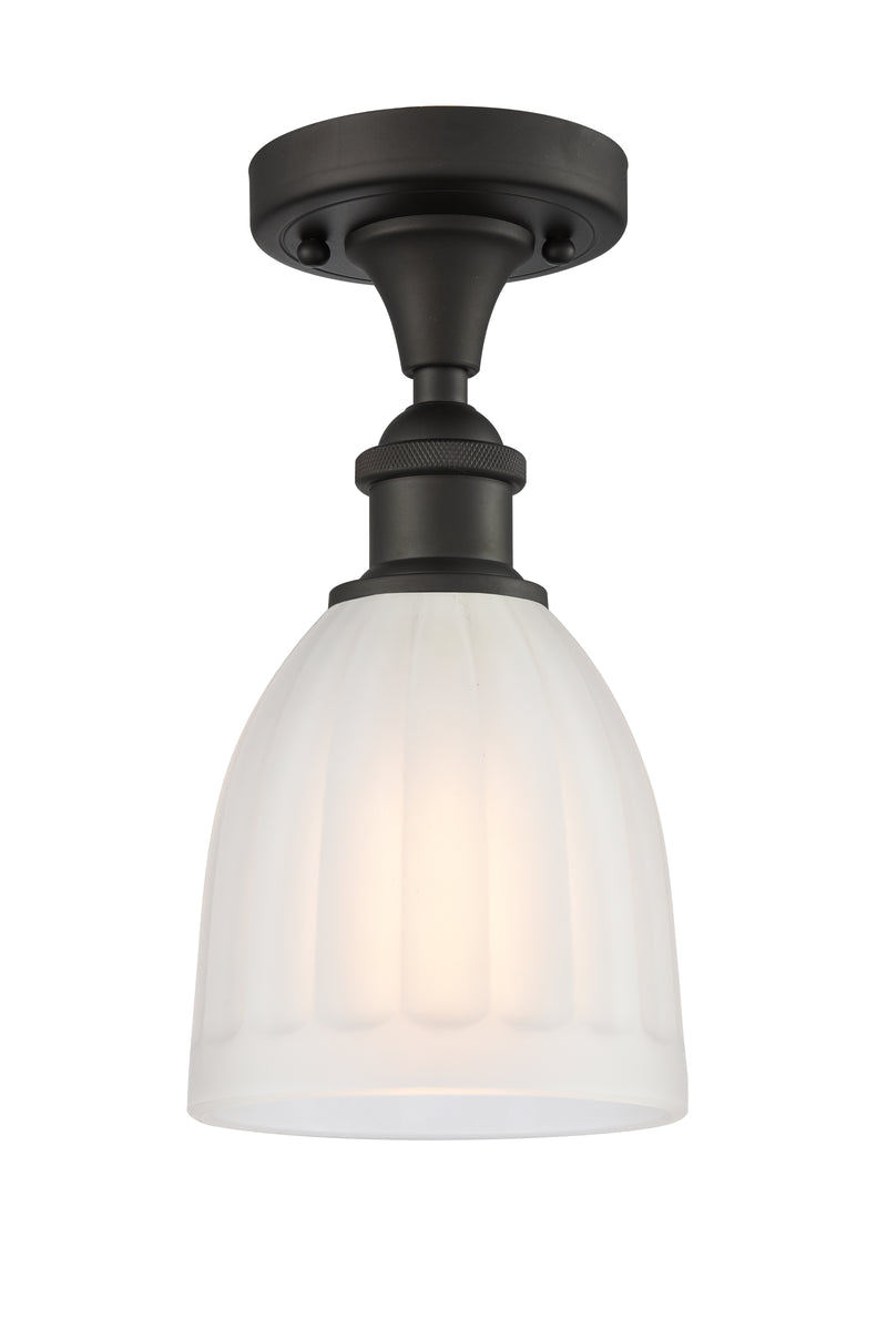 Innovations Lighting Brookfield 1 Light Semi-Flush Mount Part Of The Ballston Collection 516-1C-OB-G441-LED