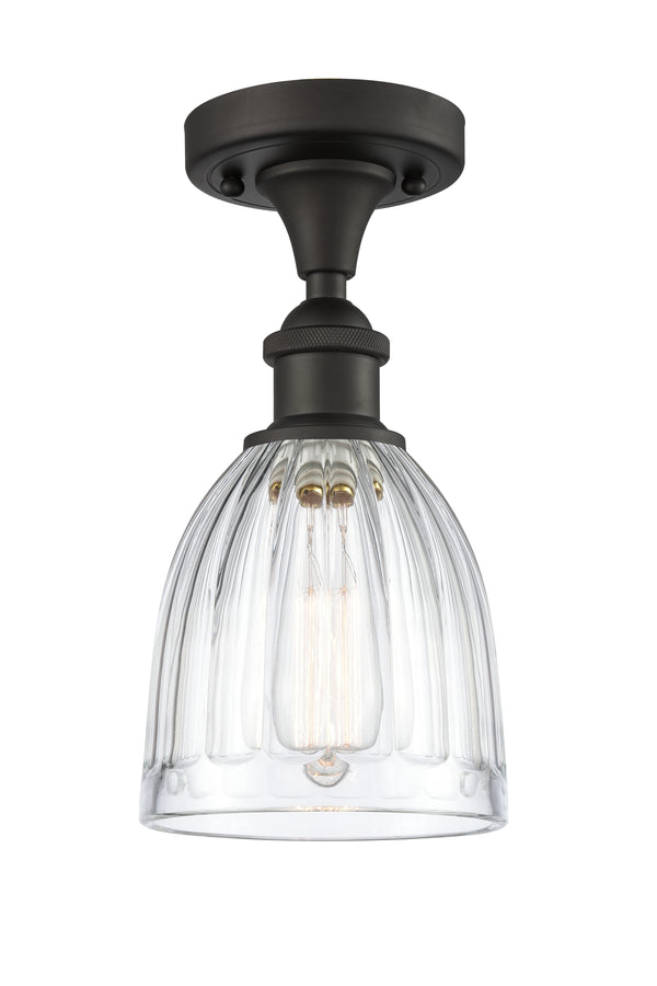 Innovations Lighting Brookfield 1 Light Semi-Flush Mount Part Of The Ballston Collection 516-1C-OB-G442-LED