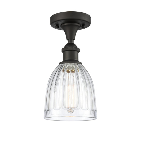 Innovations Lighting Brookfield 1 Light Semi-Flush Mount Part Of The Ballston Collection 516-1C-OB-G442