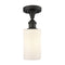 Innovations Lighting Clymer 1 Light Semi-Flush Mount Part Of The Ballston Collection 516-1C-OB-G801
