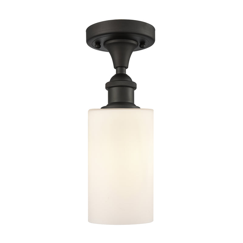 Innovations Lighting Clymer 1 Light Semi-Flush Mount Part Of The Ballston Collection 516-1C-OB-G801