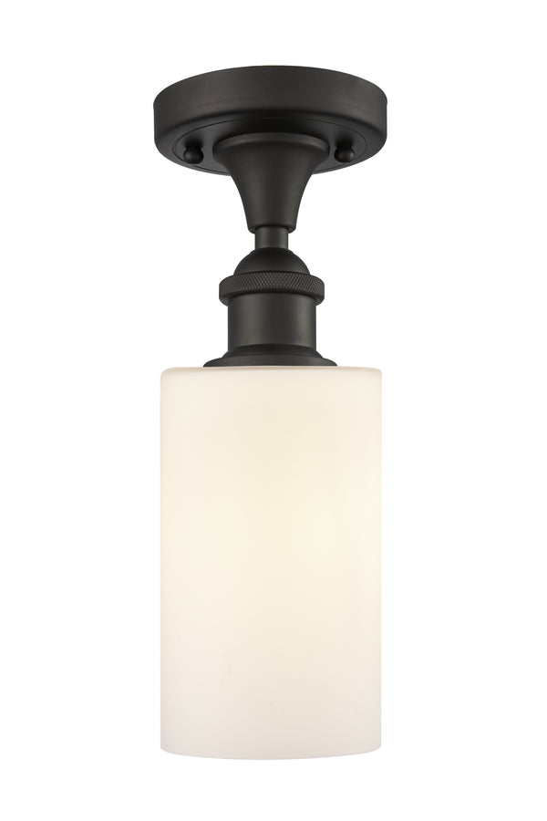 Innovations Lighting Clymer 1 Light Semi-Flush Mount Part Of The Ballston Collection 516-1C-OB-G801-LED